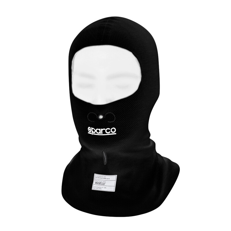 Cagoule\u0020Sparco\u0020Pista\u0020\u002D\u0020Noire\u0020\u0028FIA\u0029