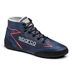 Bottines Sparco Prime Extreme Bleu Marine & Rouge (FIA)