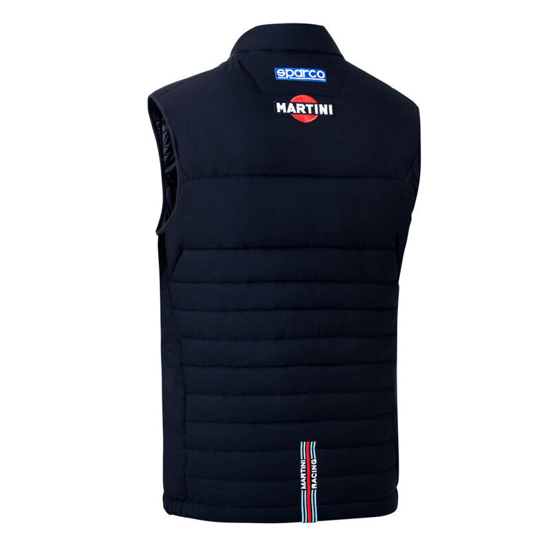Gilet Coupe-Vent Sparco Martini Racing Bleu Marine