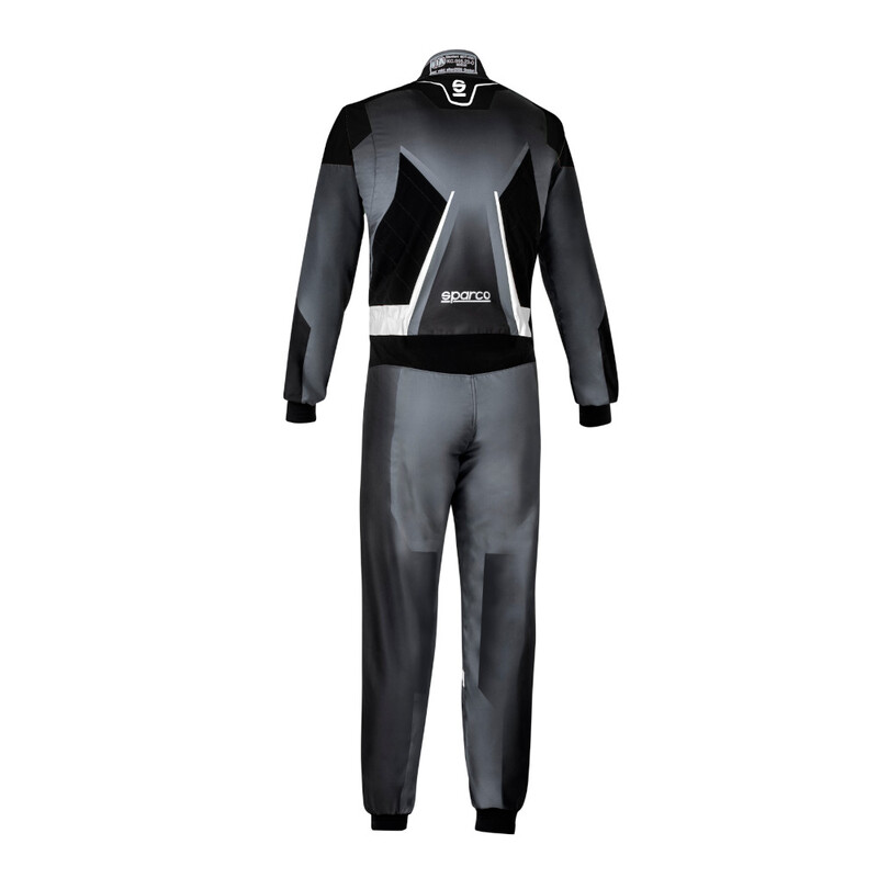 Combinaison Karting Sparco Prime K Noire & Grise (FIA 8877-2022)