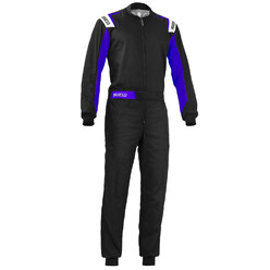 Combinaison Karting Sparco Rookie Noire & Bleue