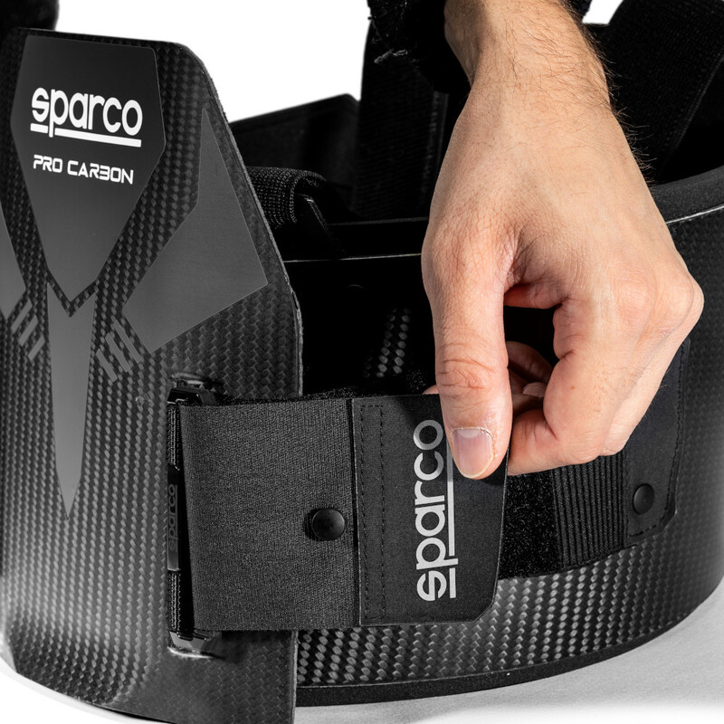 Gilet Protège-Côtes Karting Sparco Pro-Carbon (FIA 8870-2018)