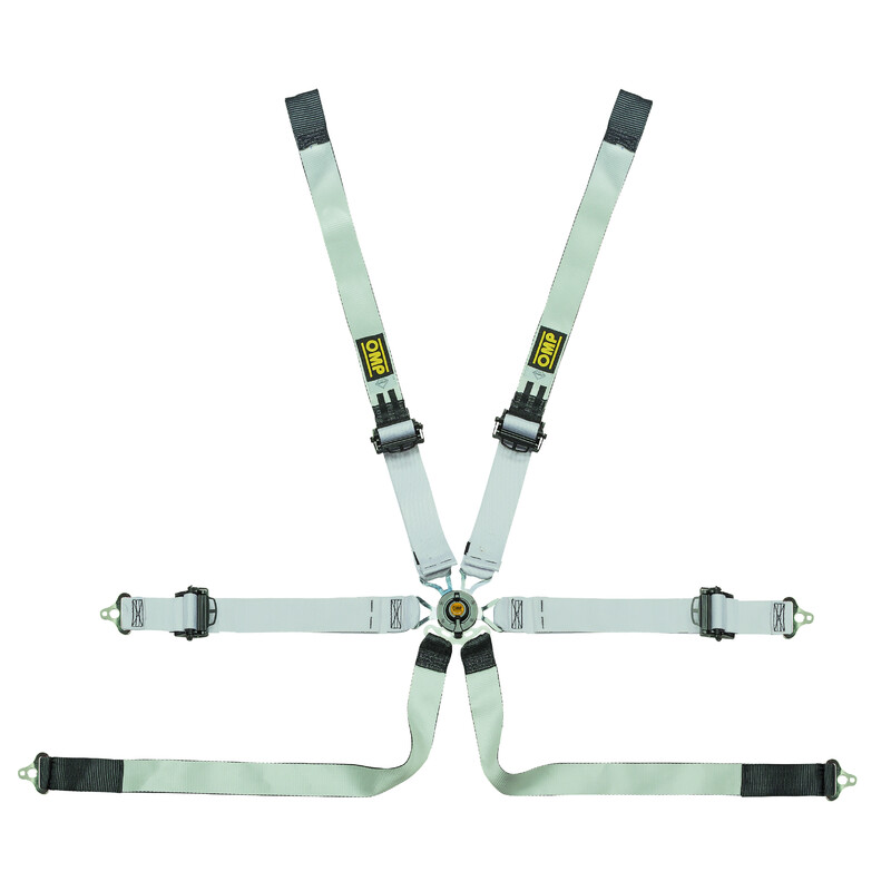 Harnais 6 Points 2" OMP ONE-D Prototype (FIA, Hans)