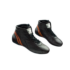 Bottines OMP Carrera Low - Marron Foncé (FIA)