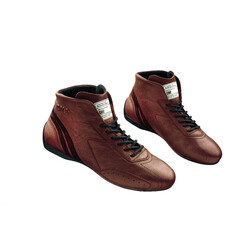 Bottines OMP Carrera Low - Marron (FIA)