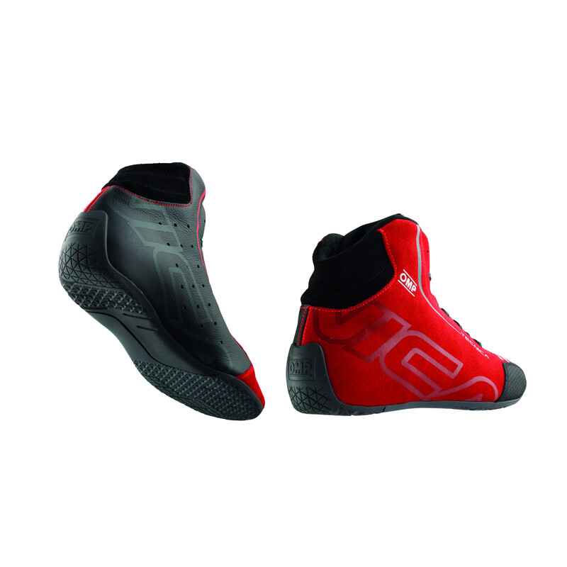 Bottines OMP Tecnica - Noires / Rouges (FIA)