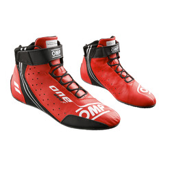 Bottines OMP ONE EVO X - Rouges (FIA)