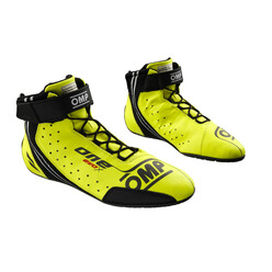 Bottines OMP ONE EVO X - Jaunes Fluo (FIA)