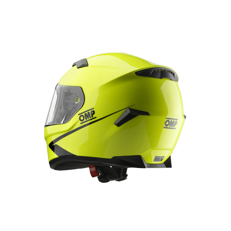 Casque\u0020OMP\u0020Circuit\u0020EVO\u00202\u0020Jaune\u0020Fluo