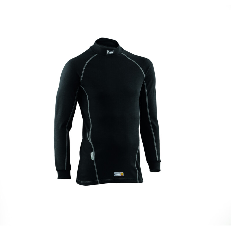 T-Shirt OMP First - Noir (FIA)