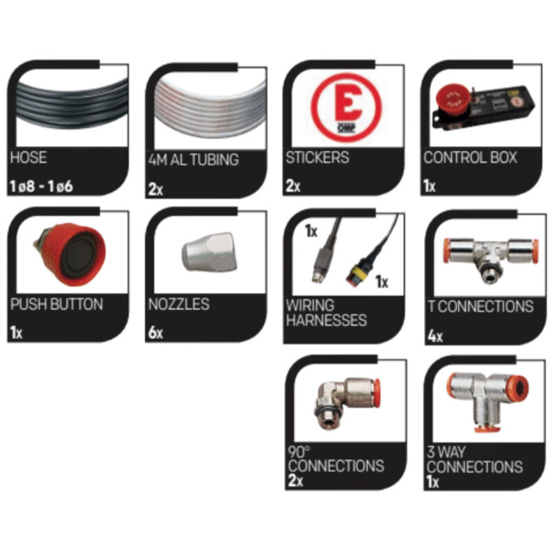 Kit Extincteur Automatique OMP CESST1 4.25L Ecolife (FIA)