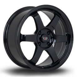 Rota Grid 17x8" 4x100 ET35, Noir Brillant