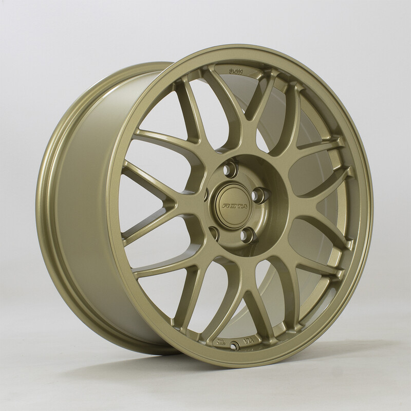 Rota Formula B 18x8.5" 5x100 ET44, Dorée