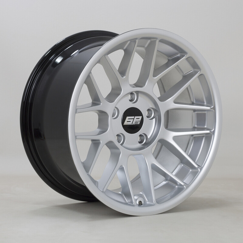Rota DTM 17x9" 5x120 ET22, Gris Argenté