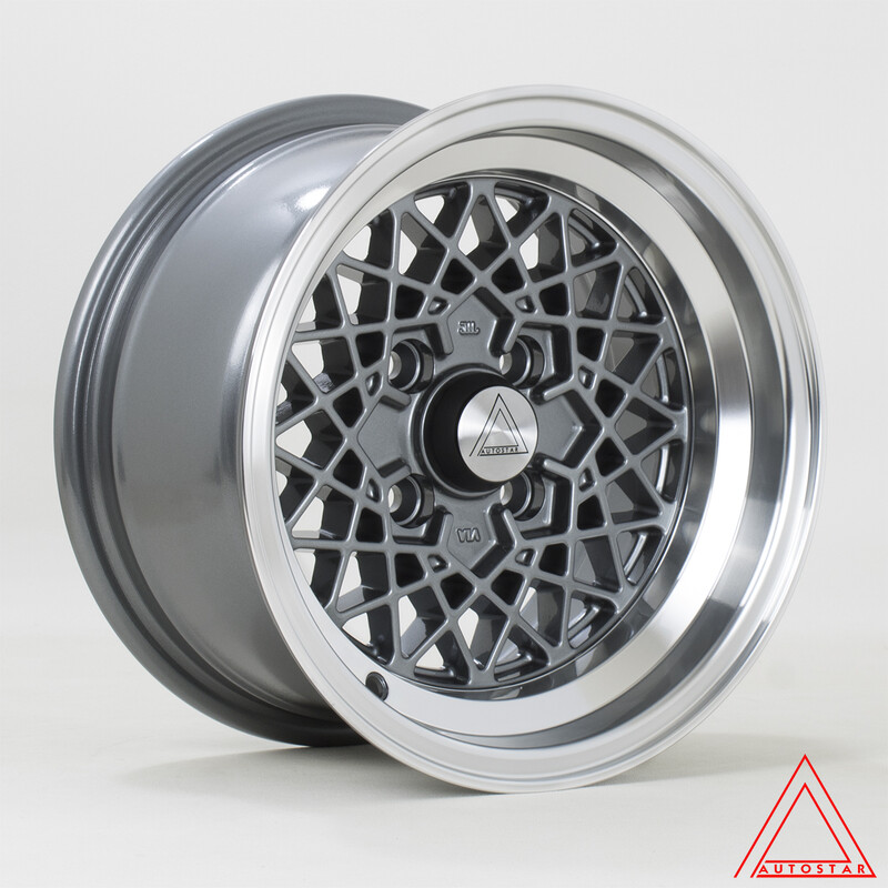 Autostar Kyoshu 13x7" 4x114.3 ET-7, Gunmetal