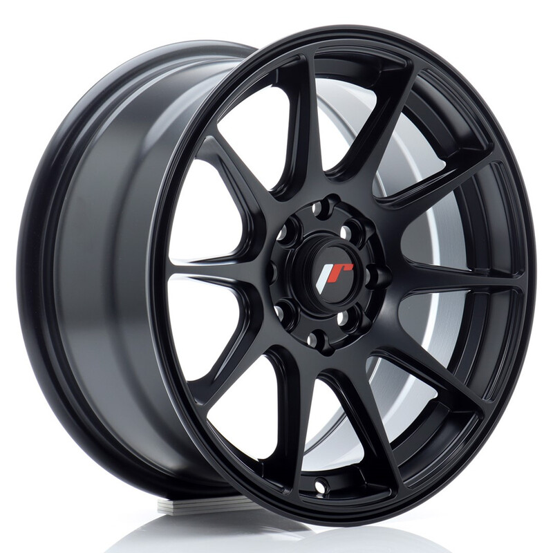Japan Racing JR-11 15x7" 4x100/114.3 ET30, Noir Mat