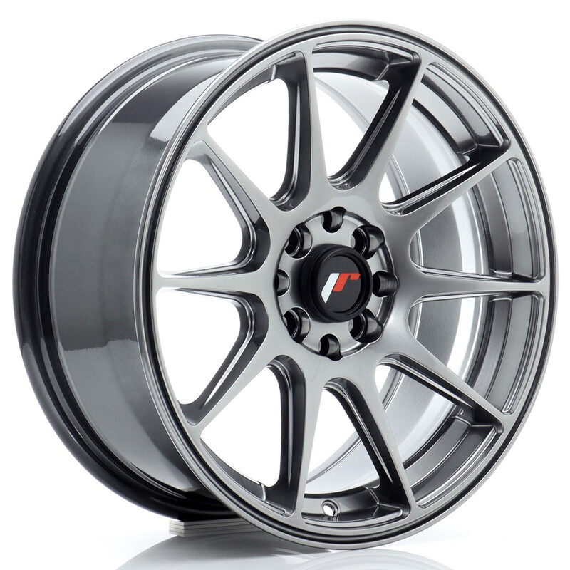 Japan Racing JR-11 16x7" 4x100/108 ET25, Hyper Black