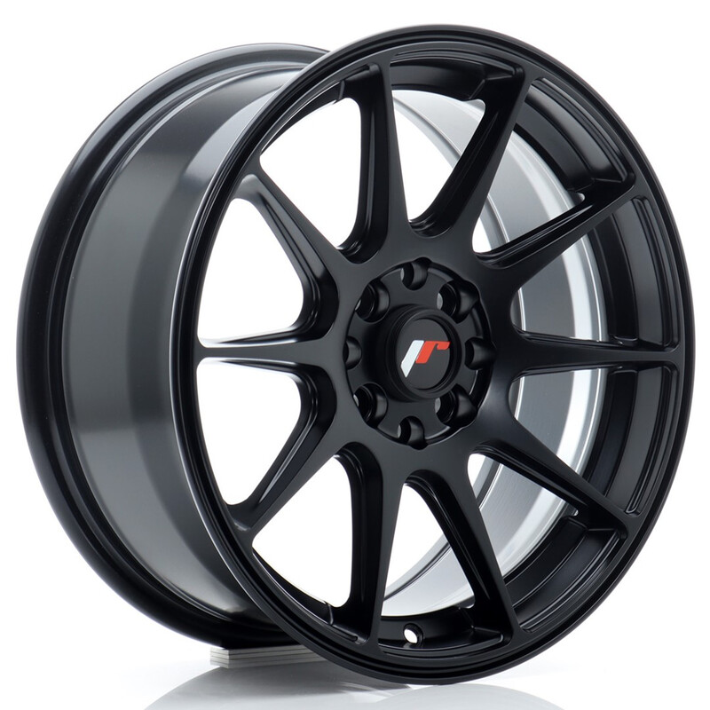 Japan Racing JR-11 16x7" 4x100/108 ET25, Noir Mat