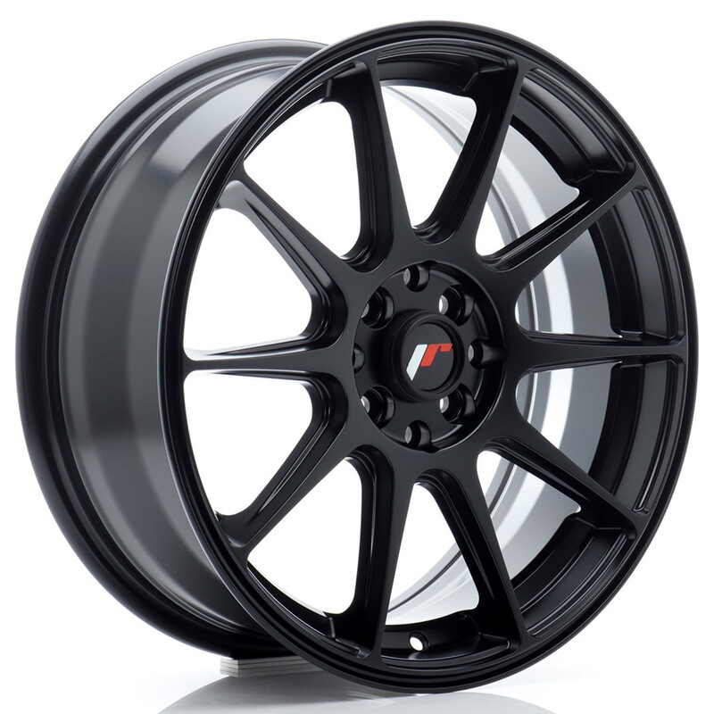Japan Racing JR-11 17x7" 4x100/108 ET25, Noir Mat