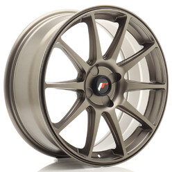 Japan Racing JR-11 18x7.5" (4 trous - sur mesure) ET20-40, Bronze