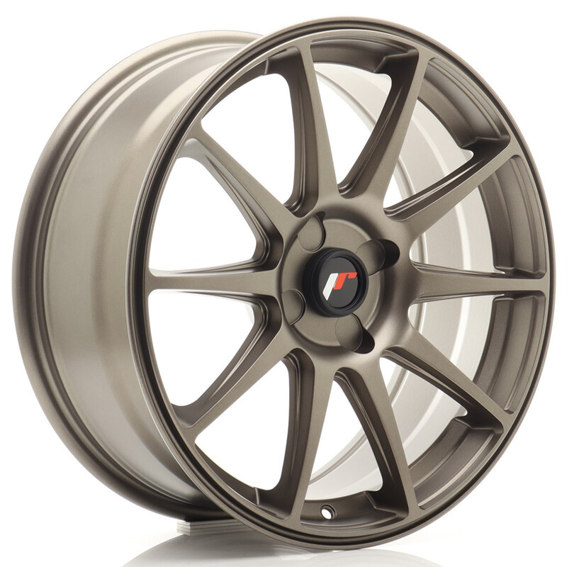 Japan Racing JR-11 18x7.5" (4 trous - sur mesure) ET20-40, Bronze
