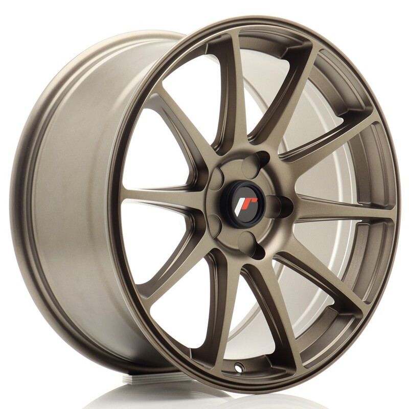 Japan Racing JR-11 18x8.5" (5 trous - sur mesure) ET20-40, Bronze