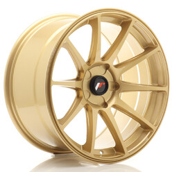 Japan Racing JR-11 Extreme Concave 18x9.5" (5 trous - sur mesure) ET20-30, Or / Doré