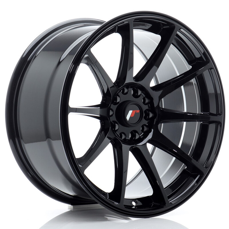 Japan Racing JR-11 Extreme Concave 18x9.5" 5x112/114.3 ET30, Noir Brillant