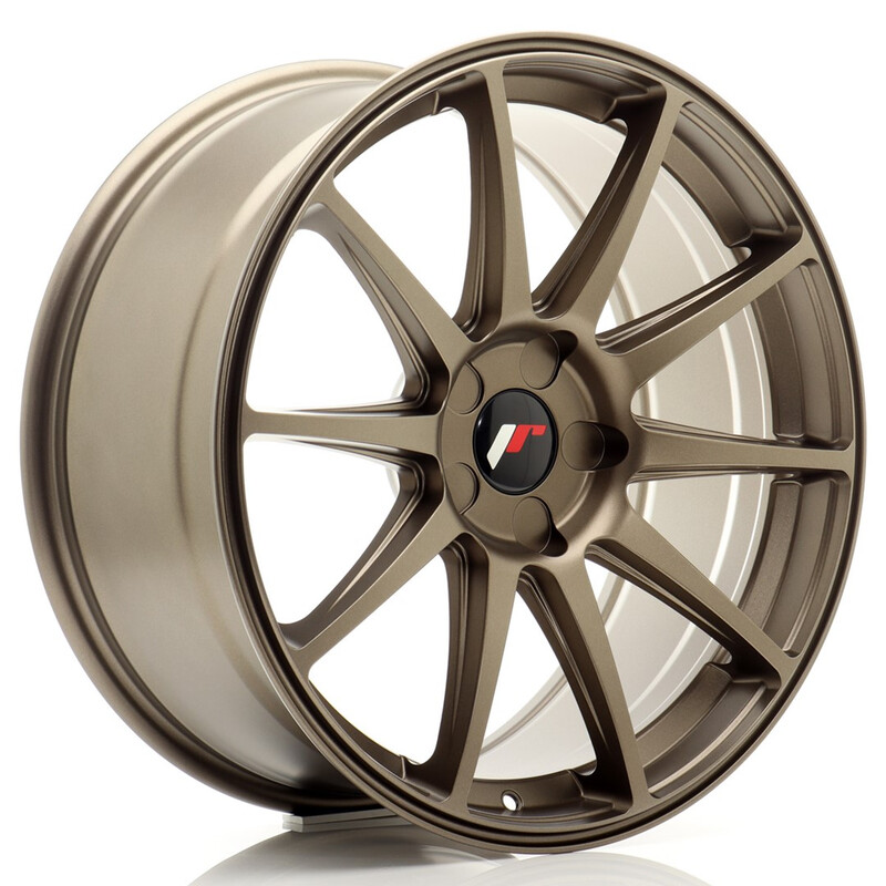 Japan Racing JR-11 19x8.5" (5 trous - sur mesure) ET20-42, Bronze