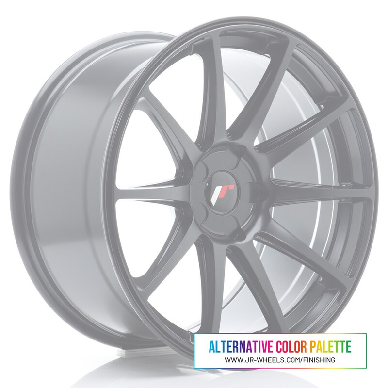 Japan Racing JR-11 Extreme Concave 19x9.5" (5 trous - sur mesure) ET15-35, Couleur Personnalisée !