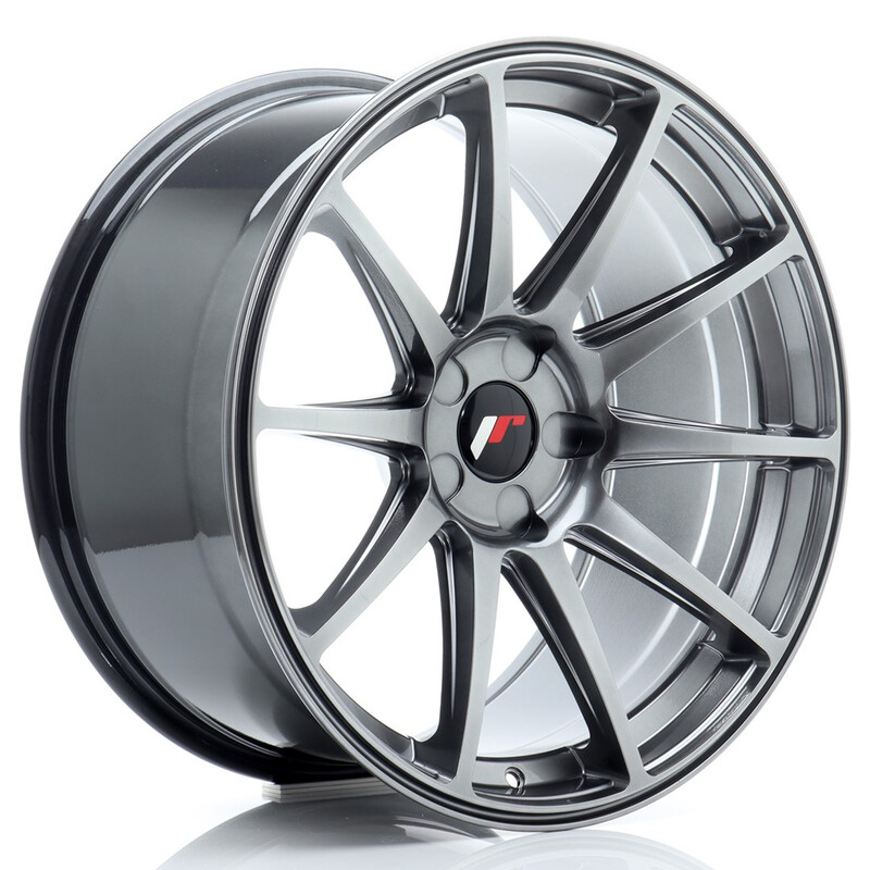 Japan Racing JR-11 Extreme Concave 19x9.5" (5 trous - sur mesure) ET15-35, Hyper Black