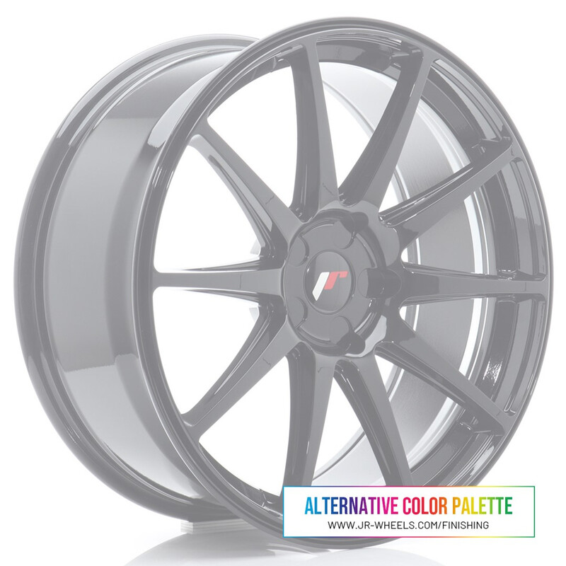 Japan Racing JR-11 20x8.5" (5 trous - sur mesure) ET20-35, Couleur Personnalisée !