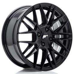Japan Racing JR-28 16x7" 4x108 ET25, Noir Brillant