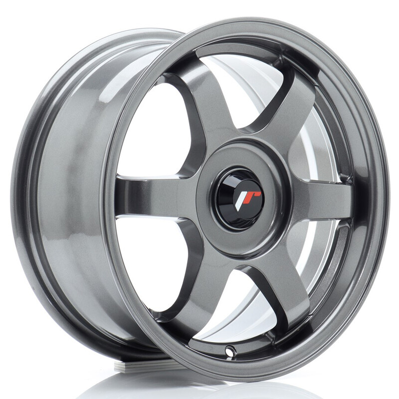 Japan Racing JR-3 15x7" (4 & 5 trous - sur mesure) ET25-42, Gunmetal