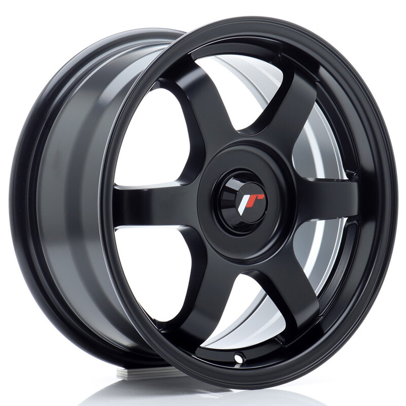 Japan Racing JR-3 15x7" (4 & 5 trous - sur mesure) ET25-42, Noir Mat