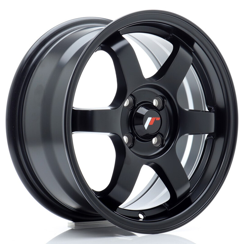 Japan Racing JR-3 15x7" 4x114.3 ET40, Noir Mat