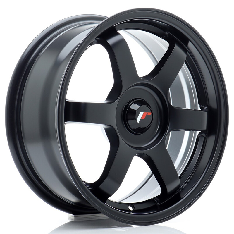 Japan Racing JR-3 16x7" (4 & 5 trous - sur mesure) ET25-40, Noir Mat