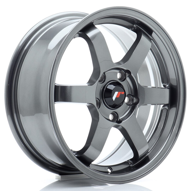 Japan Racing JR-3 16x7" 5x100 ET40, Gunmetal