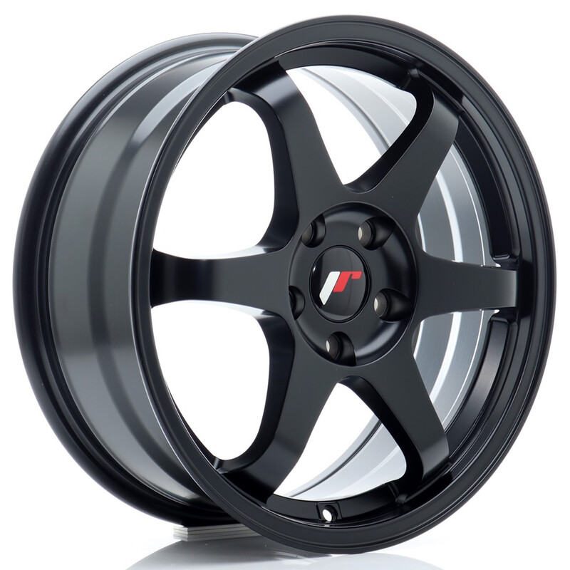 Japan Racing JR-3 17x7" 5x100 ET40, Noir Mat