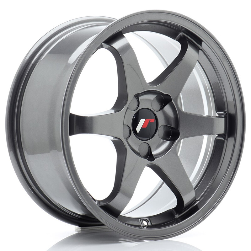 Japan Racing JR-3 17x8" (5 trous - sur mesure) ET20-35, Gunmetal
