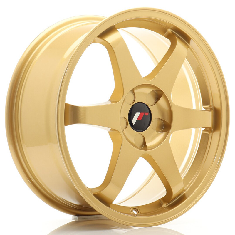 Japan Racing JR-3 18x8" (5 trous - sur mesure) ET20-45, Or / Doré