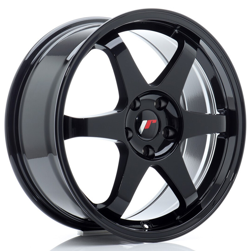 Japan Racing JR-3 18x8" 5x100 ET40, Noir Brillant