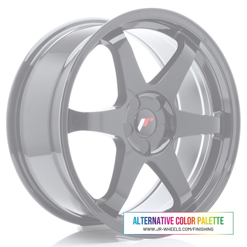 Japan Racing JR-3 19x8.5" (5 trous - sur mesure) ET20-42, Couleur Personnalisée !