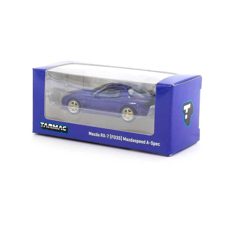 Tarmac Works 1/64 - Mazda RX-7 FD3S Mazdaspeed A-Spec | Innocent Blue Mica
