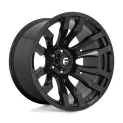 Fuel D675 Blitz 18x9" 6x139.7 ET20, Noir Brillant