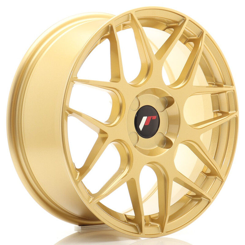 Japan Racing JR-18 17x7" (4 trous - sur mesure) ET20-40, Or / Doré