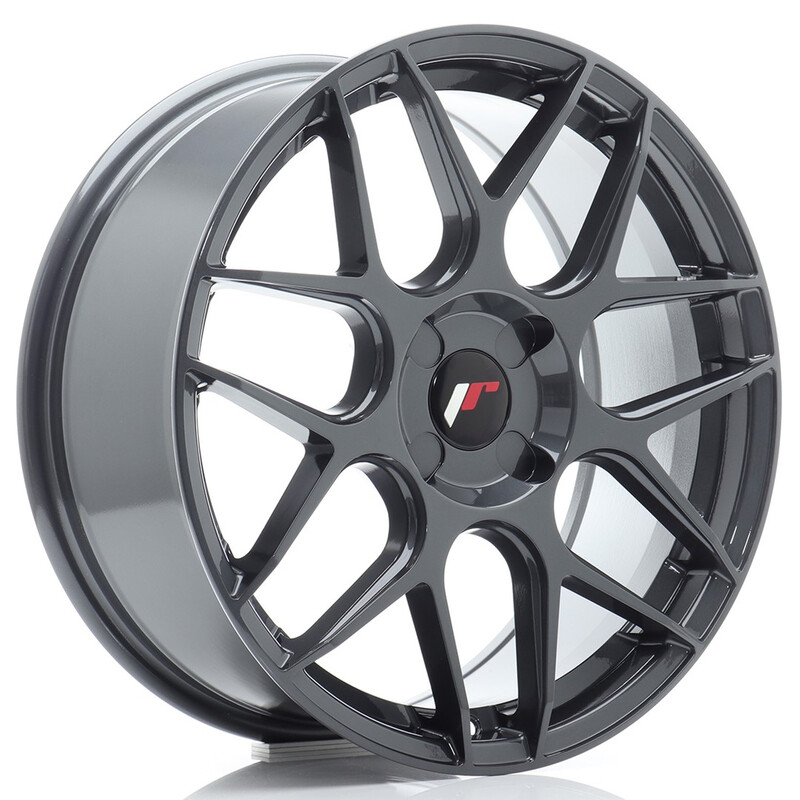 Japan Racing JR-18 18x7.5" (4 trous - sur mesure) ET20-40, Hyper Gray