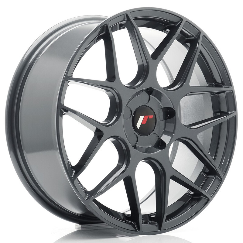 Japan Racing JR-18 18x7.5" (5 trous - sur mesure) ET20-40, Hyper Gray