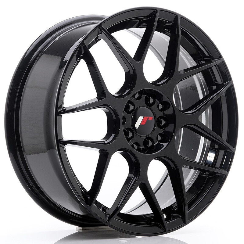 Japan Racing JR-18 18x7.5" 5x100/120 ET35, Noir Brillant