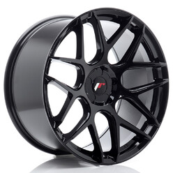 Japan Racing JR-18 Extreme Concave 20x9.5" (5 trous - sur mesure) ET20-35, Noir Brillant